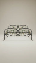 Iron Leaf Vine Bed Frame