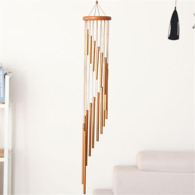 Outdoor Large Wind Chimes 90cm 18 Tubes Wind Chimes Metal Wind Bells Garden Patio Outdoor Homemade Wall Hanging Home Yard Room Decor Gift Wall Hanging Ornaments