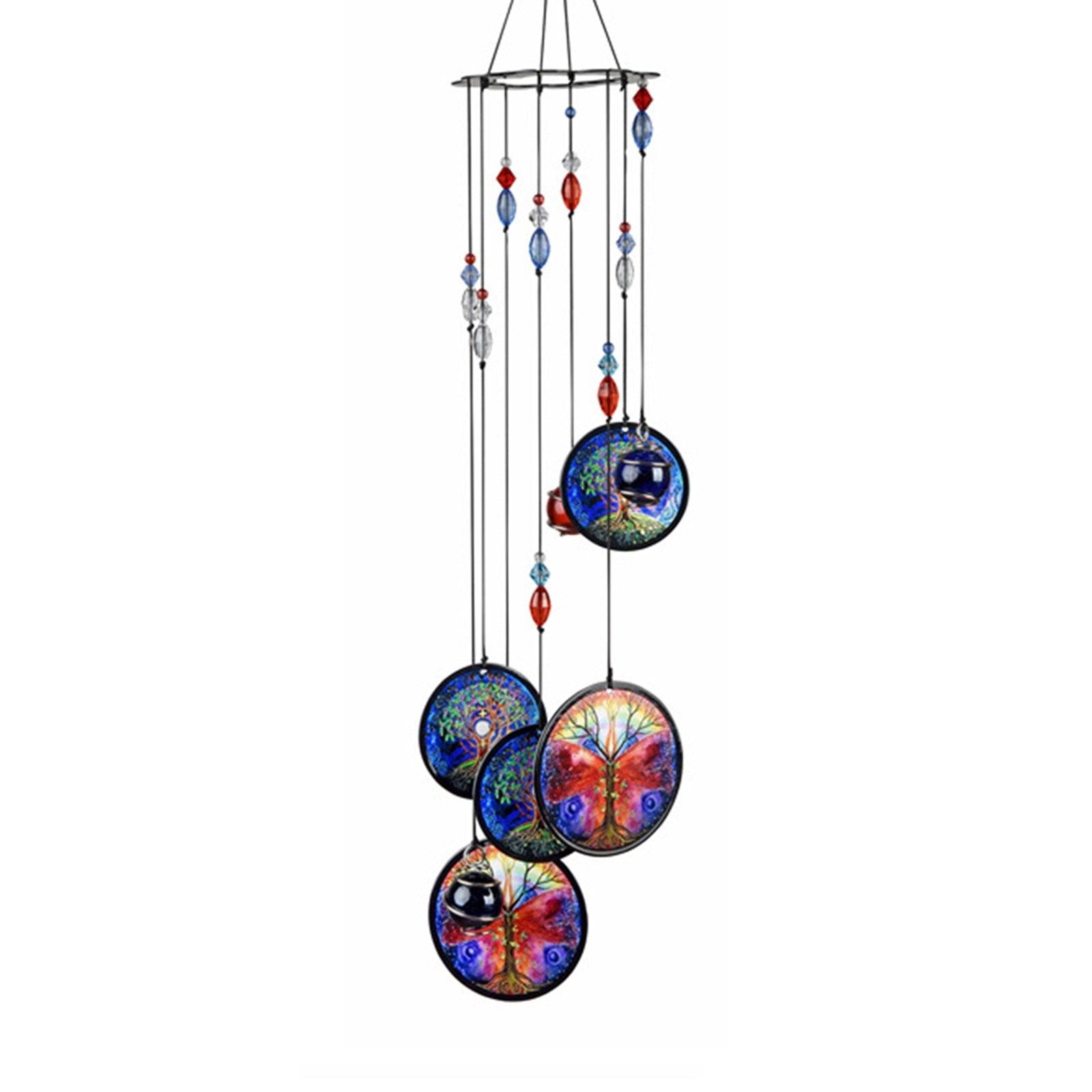 Tree of Life Wind Chimes – Decorative Wall Hanging for Garden, Patio & Home