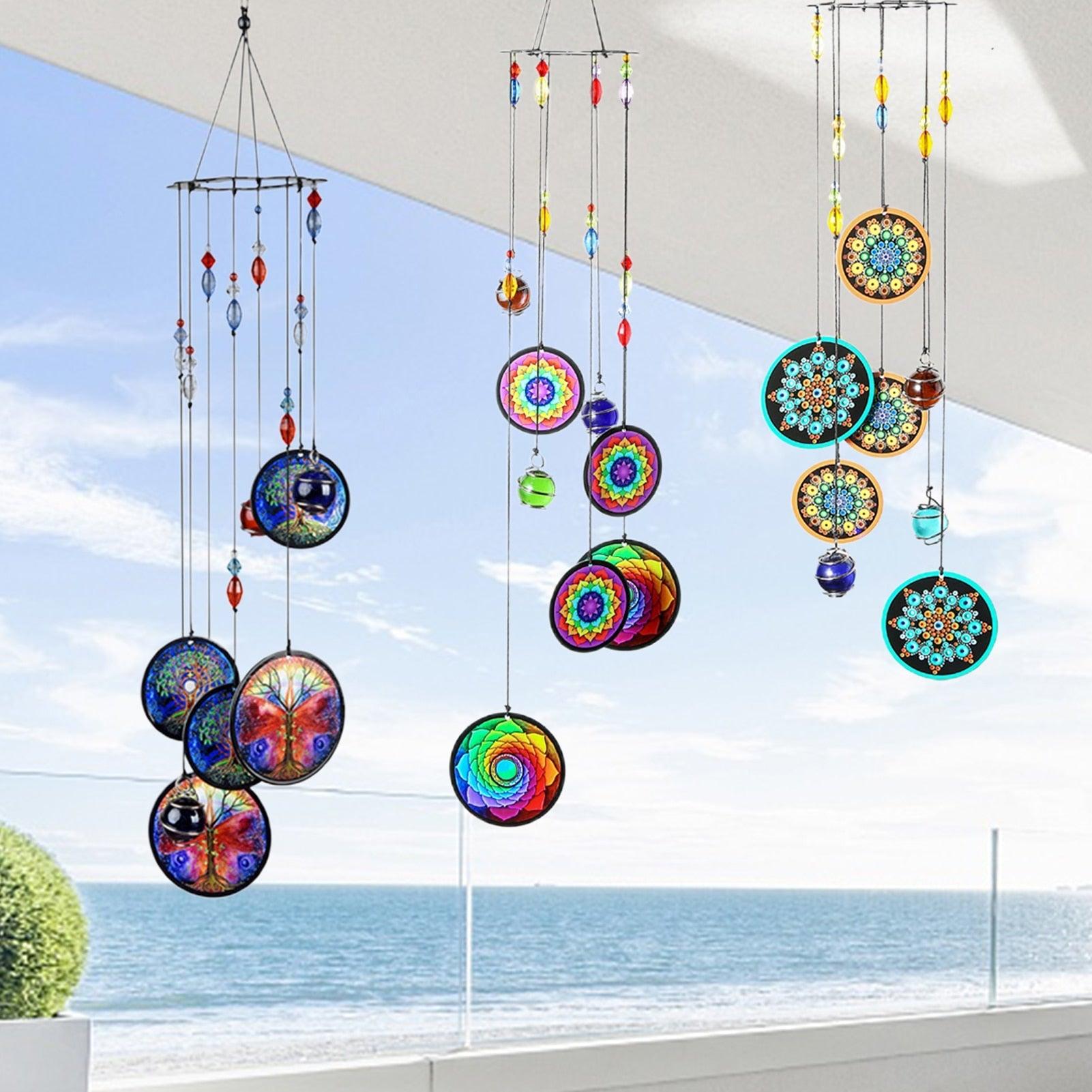 Tree of Life Wind Chimes – Decorative Wall Hanging for Garden, Patio & Home